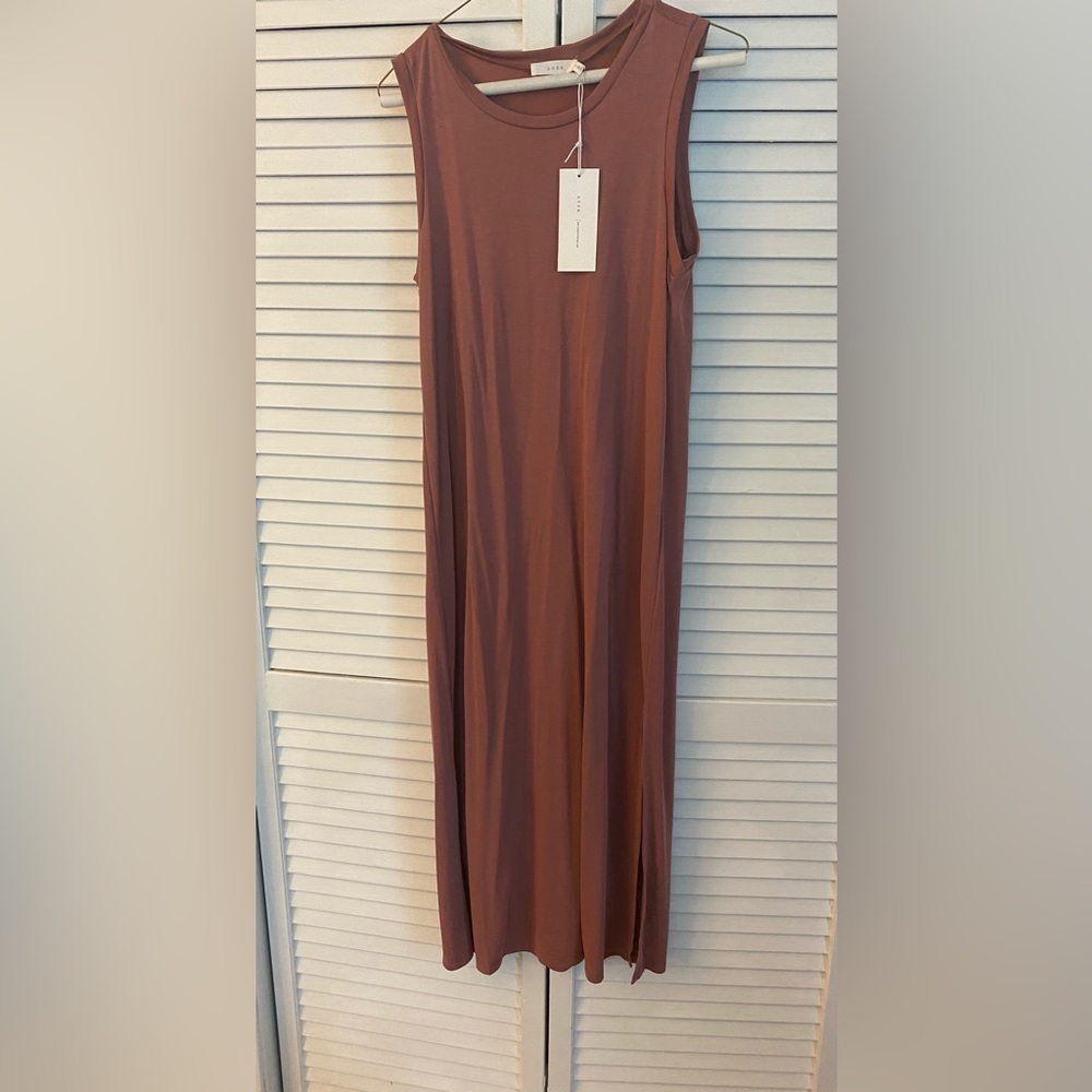 New with tags mauve maxi dress!